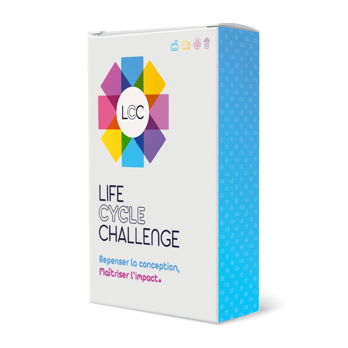 Packaging du jeu Life Cycle Challenge